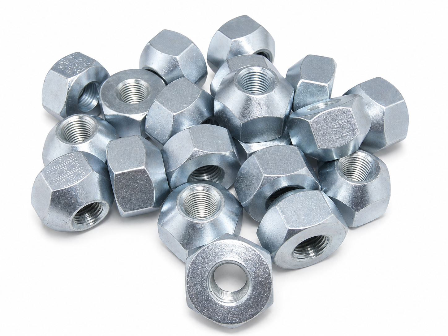 KRC-8202S: Single Steel 12mm x 1.25 Lug Nut